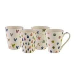 Conical Mug Set Of 4 Dream