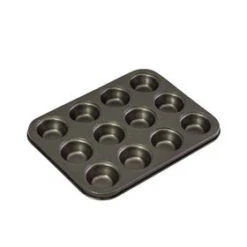 Non Stick 12 Cup Mini Muffin Pan 26x20x2cm
