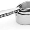 Cuisipro 4 Piece Measuring Cups Stainless Steel