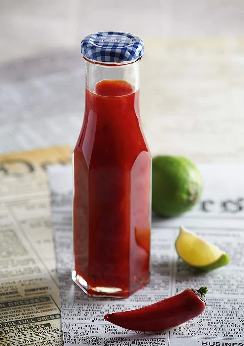 Kilner Hexagonal Twist Top Bottles - 250ml 2 Kilner Hexagonal Twist Top Bottles - 250ml - Image 2