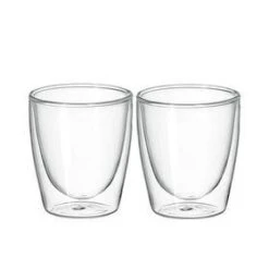 Avanti Cafe Twin Wall Glass Set Of 2 -KitchenMaster 150