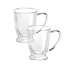 Avanti Twin Wall Glass 250ml Set Of 2