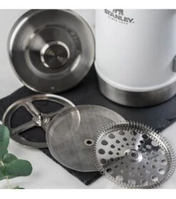 Stanley Vacuum French Press Polar Stainless Steel White -KitchenMaster 15e63e73ee8ada83b6f52e0d096895af