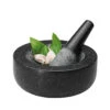 Avanti Low Profile Mortar And Pestle 20cm Black