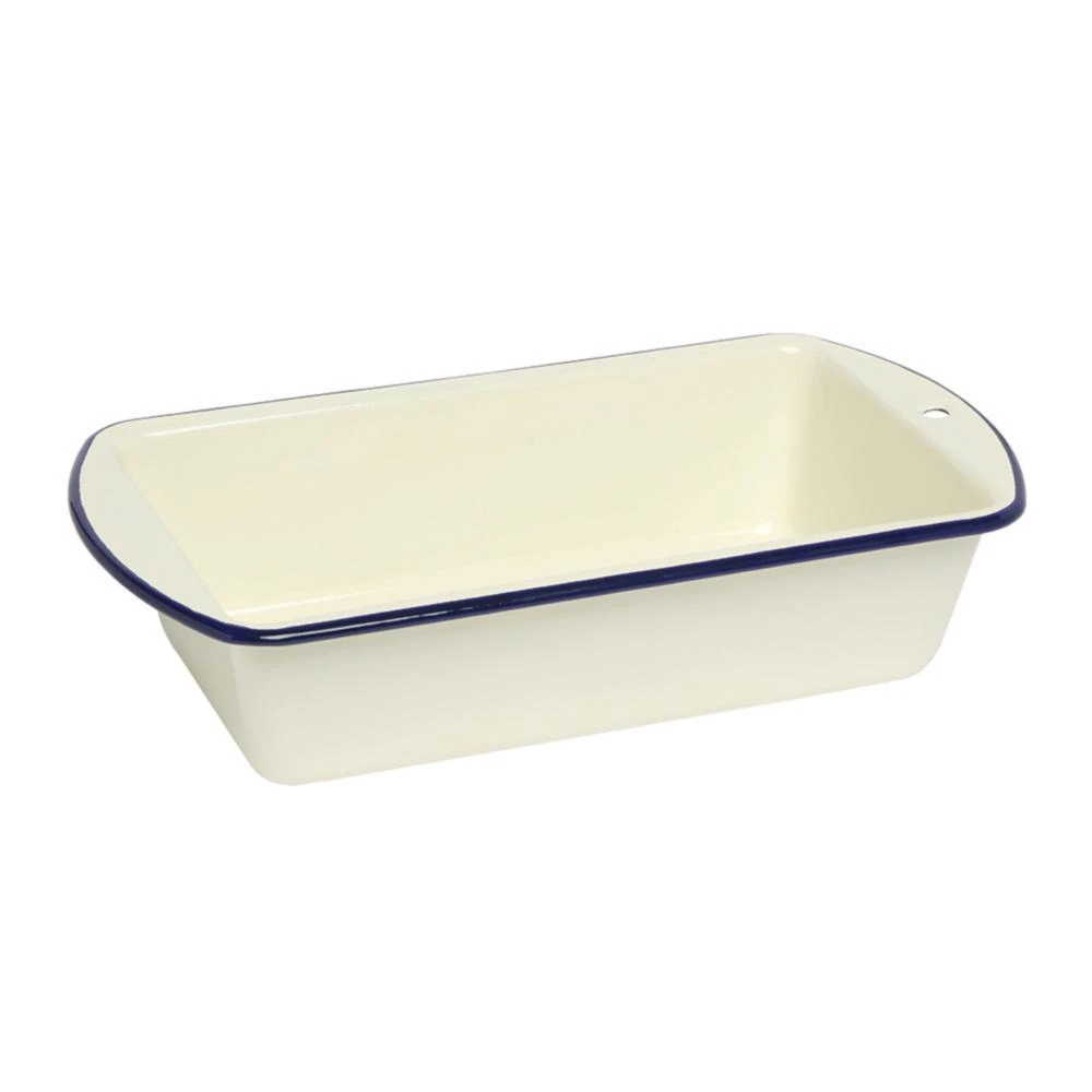 Enamel Loaf Pan - 23cm Blue 1 Enamel Loaf Pan - 23cm Blue