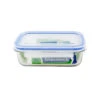Rectangular Tempered GlassFood Container 400ml