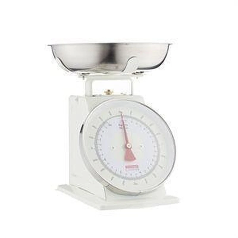 Typhoon Living Mechanical Kitchen Scale 4kg Cream 2 Typhoon Living Mechanical Kitchen Scale 4kg Cream - Image 2