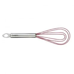 Cuisipro Flat Whisk Red Stainless Steel