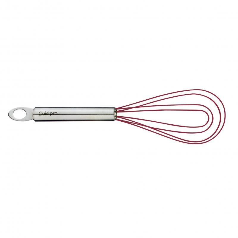 Cuisipro Flat Whisk Red Stainless Steel 1 Cuisipro Flat Whisk Red Stainless Steel