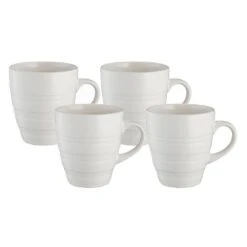 Mason Cash Original Cane Cream Mugs 350ml Set Of 4