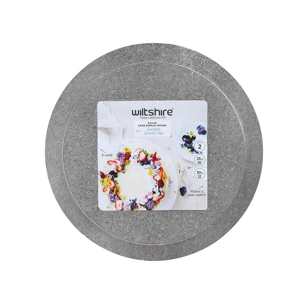 Round Cake Display Boards Set Of 2 2 Round Cake Display Boards Set Of 2 - Image 2