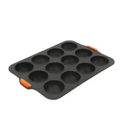 Silicone 12 Cup Dome Tray 35x24cm