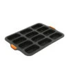 Silicone 12 Cup Mini Loaf Pan 35x24cm