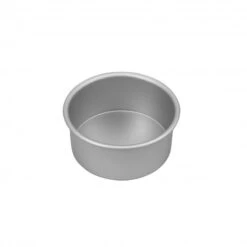 Silver Anodised Round Cake Pan -KitchenMaster 4020