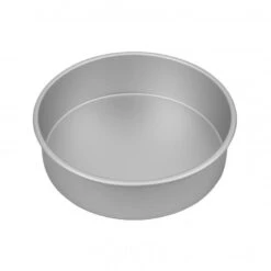 Silver Anodised Round Cake Pan -KitchenMaster 40206