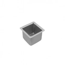 Silver Anodised Square Deep Pan