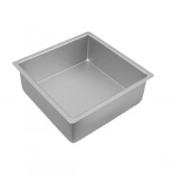 Silver Anodised Square Deep Pan -KitchenMaster 40239
