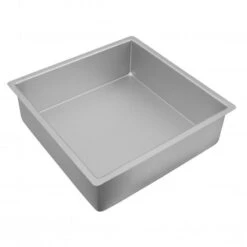 Silver Anodised Square Deep Pan -KitchenMaster 40241