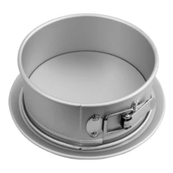 Silver Anodised Springform Cake Pan