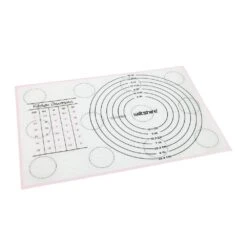 Silicone Preparation Mat 43x28cm -KitchenMaster 40346 pink OP HR