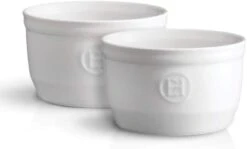 Emile Henry Ramekin Dish No10 Set Of 2 Flour