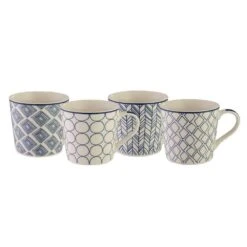 Mod Mug Set Of 4 Contempo