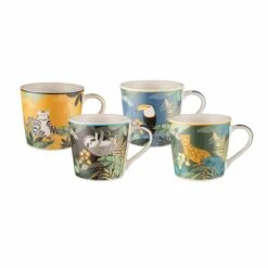 Mod Mug Set Of 4 Safari