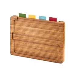 Eco Bamboo Multi Cutting Board -KitchenMaster 49090 WI ECO BAMBOO MULTI BOARD standing 1 WEB
