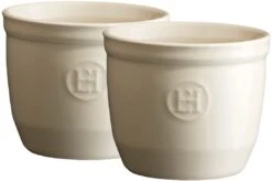 Emile Henry Ramekin Dish No8 Set Of 2 Clay