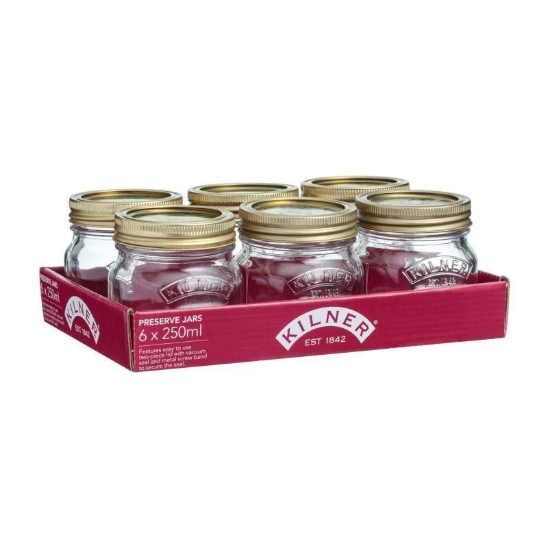 Kilner 250ml Preserve Jar Set Of 6 2 Kilner 250ml Preserve Jar Set Of 6 - Image 2
