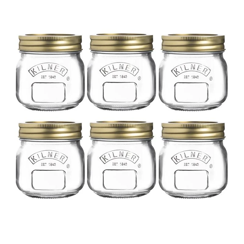 Kilner 250ml Preserve Jar Set Of 6 1 Kilner 250ml Preserve Jar Set Of 6
