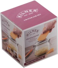 Kilner Storage Jar With Grater Lid Clear Glass -KitchenMaster 7be8247be8bf6f3209353fe45bcb38cb