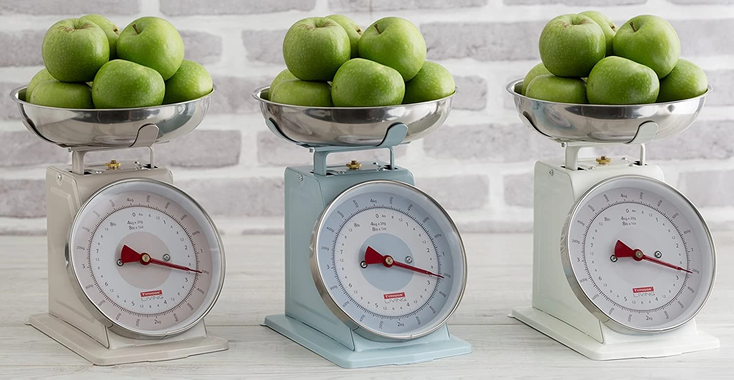 Typhoon Living Mechanical Kitchen Scale 4kg Cream 5 Typhoon Living Mechanical Kitchen Scale 4kg Cream - Image 5