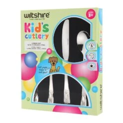 4 Piece Puppy Children Cutlery Set 18/10 -KitchenMaster 9310346300049 582a02b1 b68f 49a1 b1f9 be4ac7de86bd