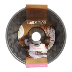 Two Tone Bundt Pan Silver/Pastel Pink 21x9cm 5 Two Tone Bundt Pan Silver/Pastel Pink 21x9cm -KitchenMaster 9310346404334.PT02