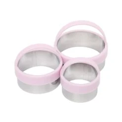 Scone Cutters Set Of 3 - Pastel Pink