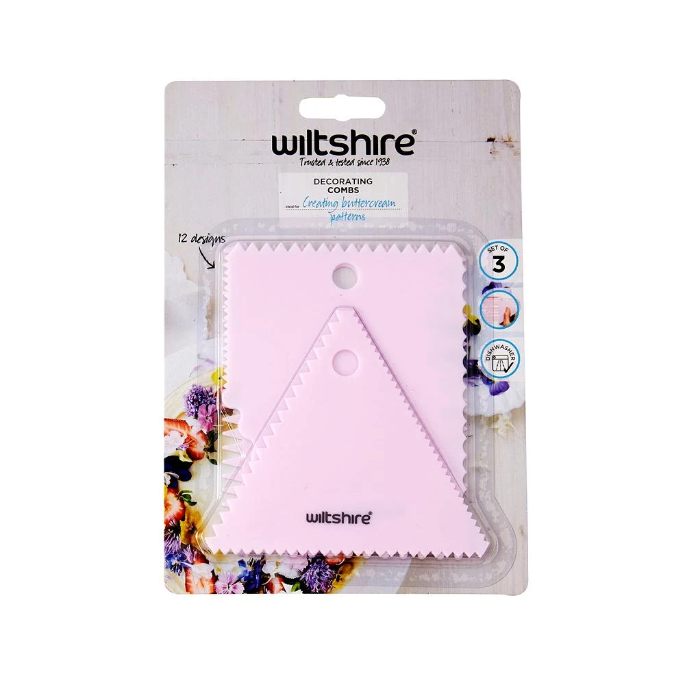 Decorating Combs Set Of 3 2 Decorating Combs Set Of 3 - Image 2