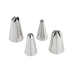 Flower Decorating Nozzles Set Of 4