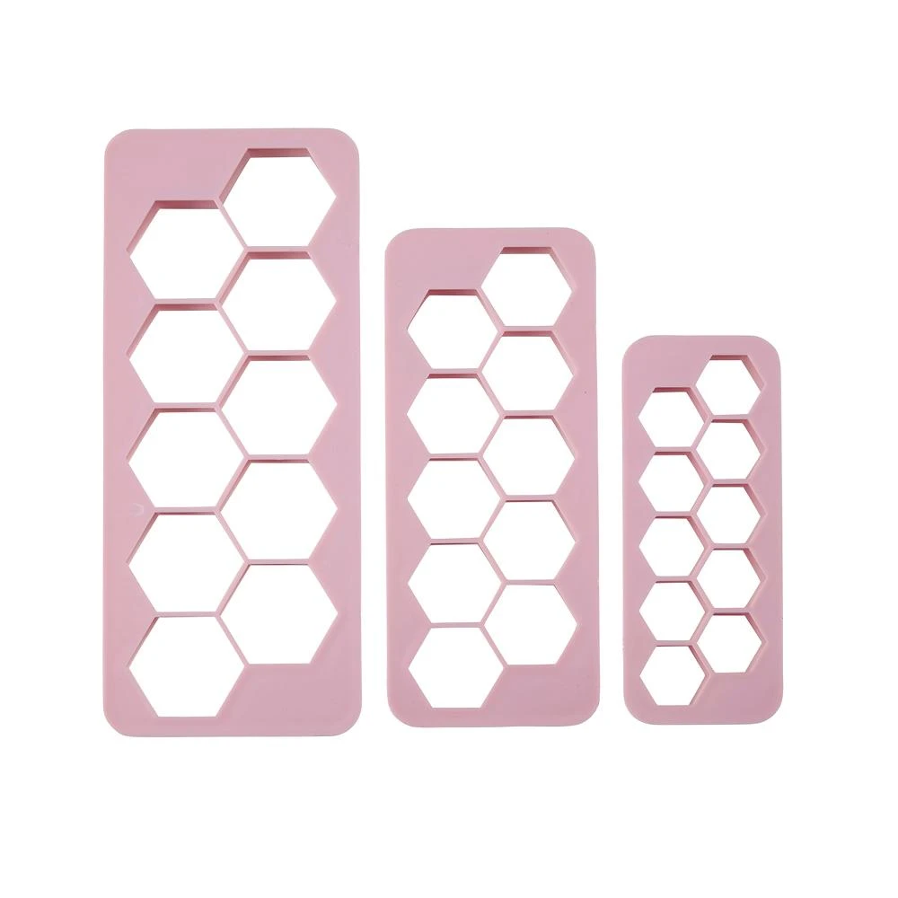 Hexagon Cutters Set Of 3 1 Hexagon Cutters Set Of 3