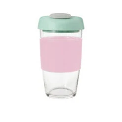 Avanti Go Cup Glass 473ml -KitchenMaster Avanti Go Cup Glass 473ml Pink Mint Grey 1 2000px