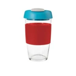 Avanti Go Cup Glass 473ml -KitchenMaster Avanti Go Cup Glass 473ml Red Aqua Grey 1 2000px