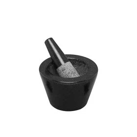 Avanti Mini Conical Black Granite Mortar & Pestle 13cm 1 Avanti Mini Conical Black Granite Mortar & Pestle 13cm