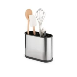 Avanti Stainless Steel Utensil Holder -KitchenMaster Avanti Stainless Steel Slimline Utensil Holder 2 750px