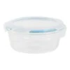 Glass Round Container Clear 950ml