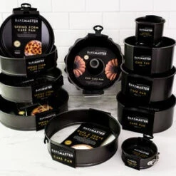 Non Stick Loose Base Round Deep Cake Pan 9 Non Stick Loose Base Round Deep Cake Pan -KitchenMaster Bakemaster Lifestyle 10 2000px