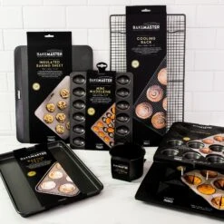 Non Stick Loose Base Fluted Rectangular Quiche Pan -KitchenMaster Bakemaster Lifestyle 8 2000px e898b901 cc87 4424 a73b dc4b90cfaea7