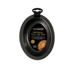 Non Stick Individual Oval Pie Dish 13.5x10x3cm -KitchenMaster Bakemaster Non Stick Individual Oval Pie Dish 13 5x10x3cm 3 2000px