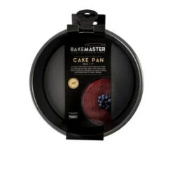 Non Stick Loose Base Round Deep Cake Pan 8 Non Stick Loose Base Round Deep Cake Pan -KitchenMaster Bakemaster Non Stick Loose Base Round Deep Cake Pan 18x8cm 3 2000px
