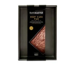 Non Stick Rectangular Deep Cake Pan 35x24cm -KitchenMaster Bakemaster Non Stick Rectangular Deep Cake Pan 35x24cm 3 2000px