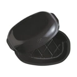 Emile Henry Artisan Bread Baker 34x21.5cm Charcoal 7 Emile Henry Artisan Bread Baker 34x21.5cm Charcoal -KitchenMaster EH795501 Emile Henry Artisan Bread Baker 3L Black 1